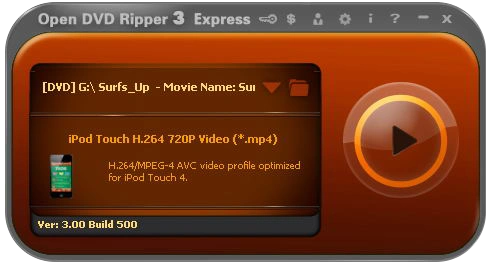 Open DVD ripper Screenshot