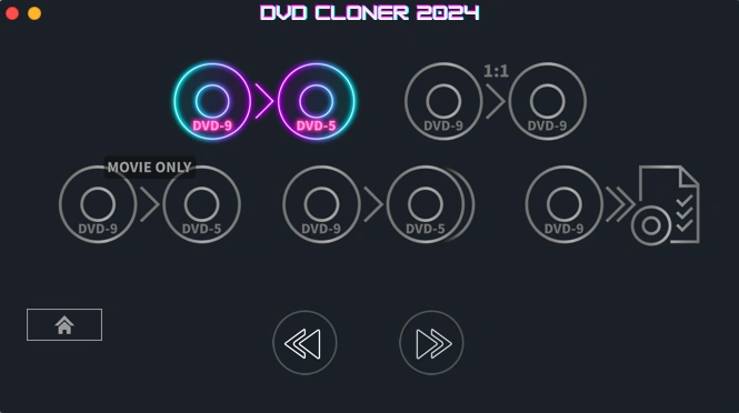 DVD-Cloner for Mac Screenshot