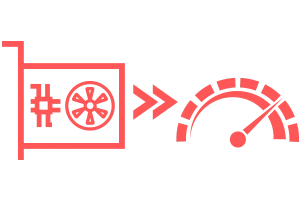 GPU acceleration - greatly improved working efficiency.